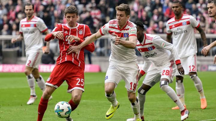 Sigue el Bayern Múnich - Hamburgo, partido de la fecha 26 de la Bundesliga que se jugará en el Allianz Arena a partir de las 9:30 a.m. de Colombia