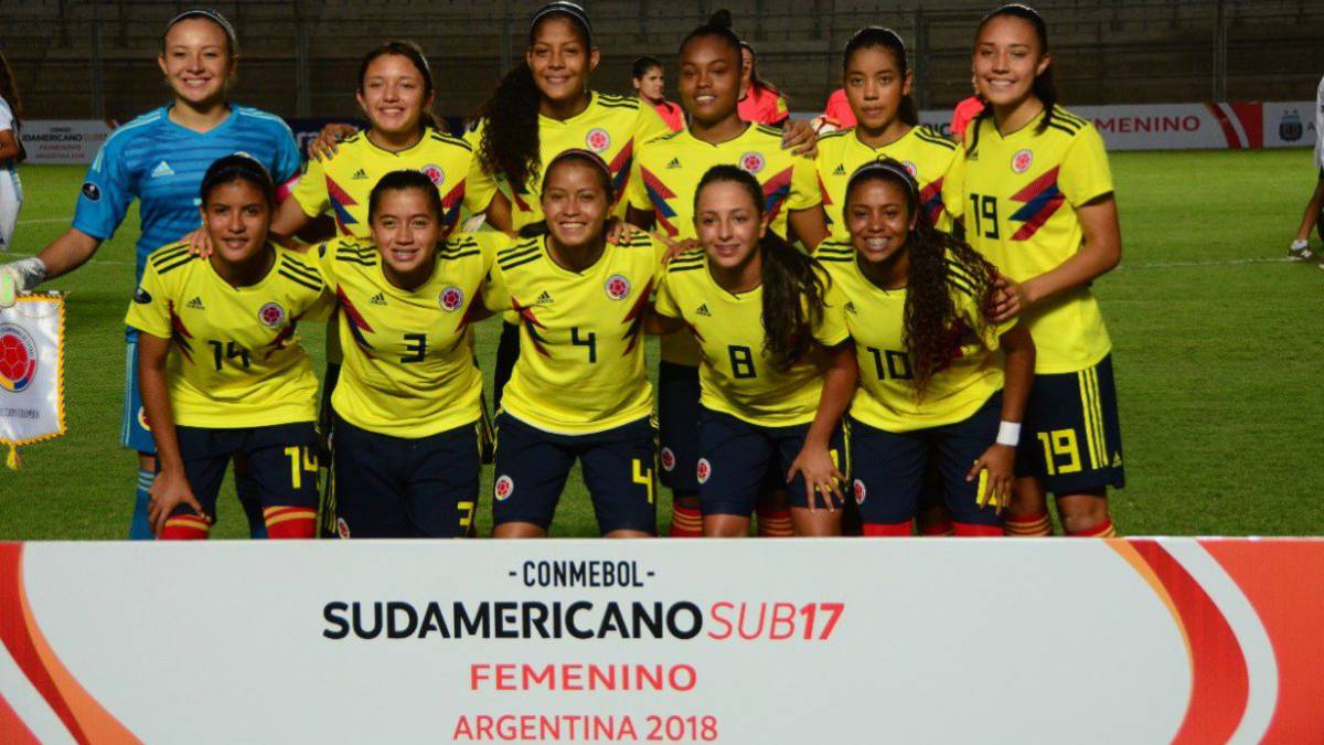 Resultado de imagen para seleccion colombia femenina sub 17