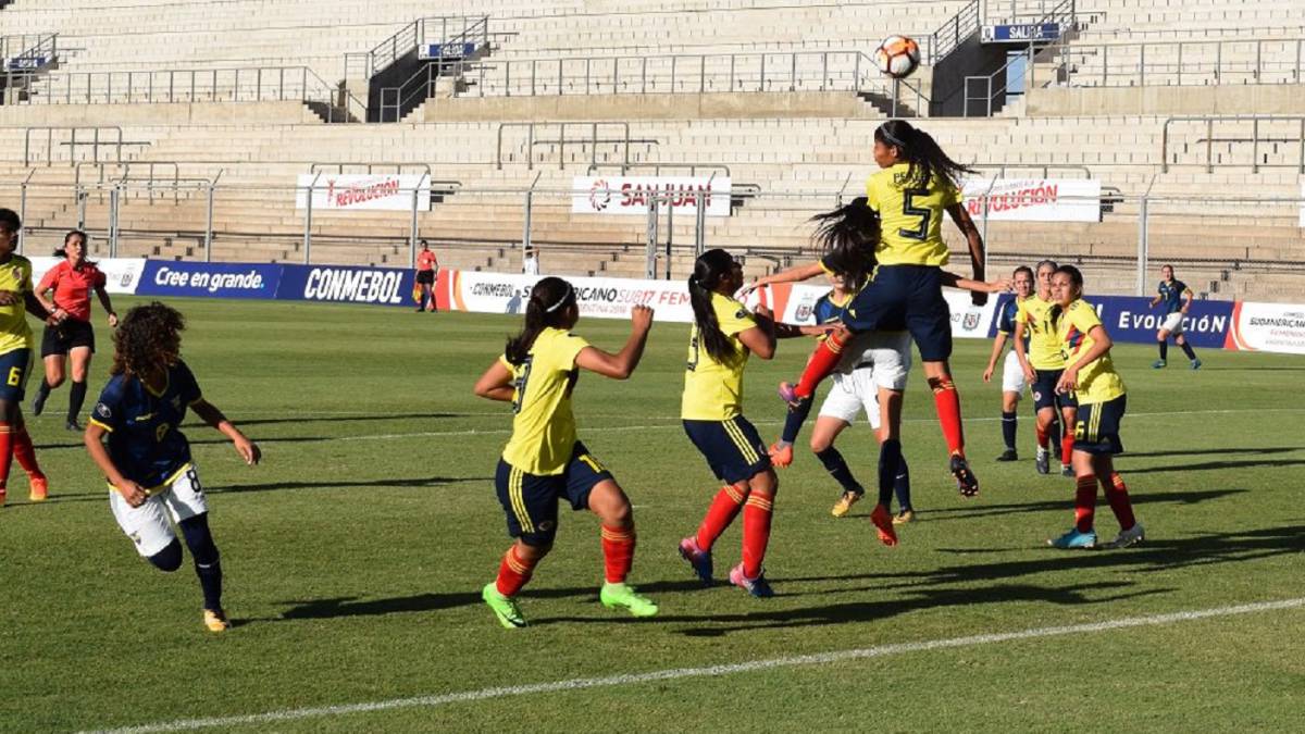 Selección sub 17 vence a Ecuador y termina con puntaje perfecto