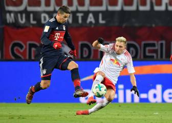Leipzig 2-1 Bayern: Pase de James y gol de Wagner en la derrota