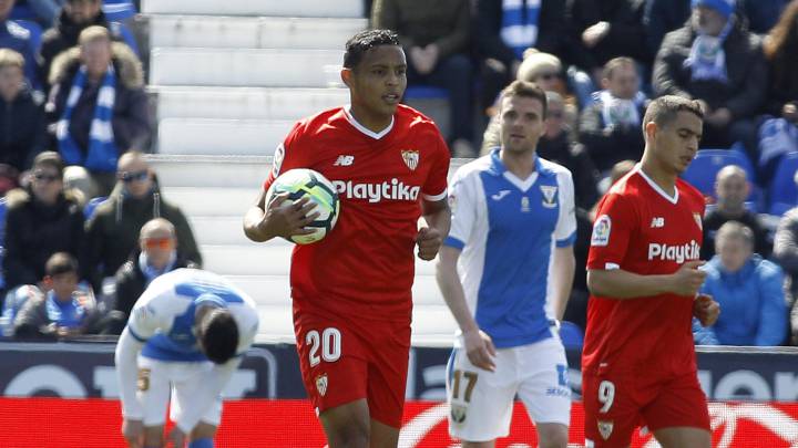Luis Muriel juega en la derrota ante el Leganés 20 minutos
