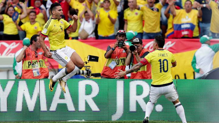 Así le ha ido a la fórmula James-Falcao en amistosos con la Selección Colombia