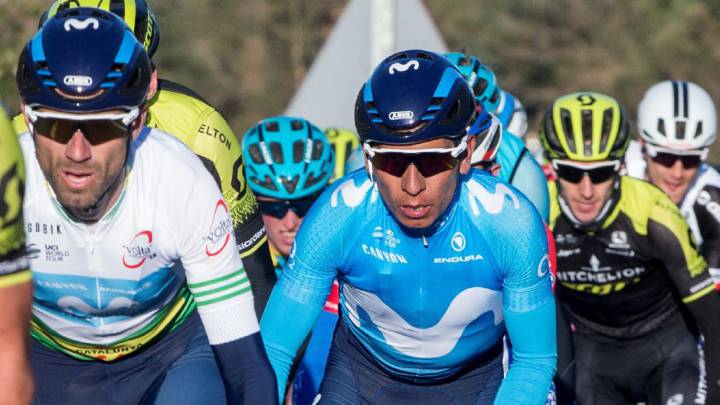 Nairo es séptimo en la clasificación general de la Vuelta a Cataluña