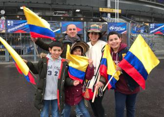 La Selección nunca estará sola: Colombianos en el Stade de France