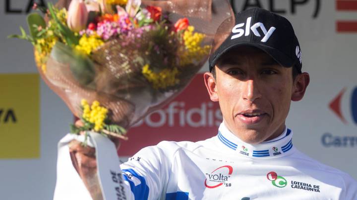 Sky confirma que Egan Bernal sufre fractura de clavícula
