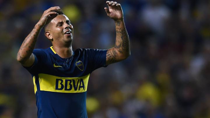 Edwin Cardona, jugador de Boca Juniors