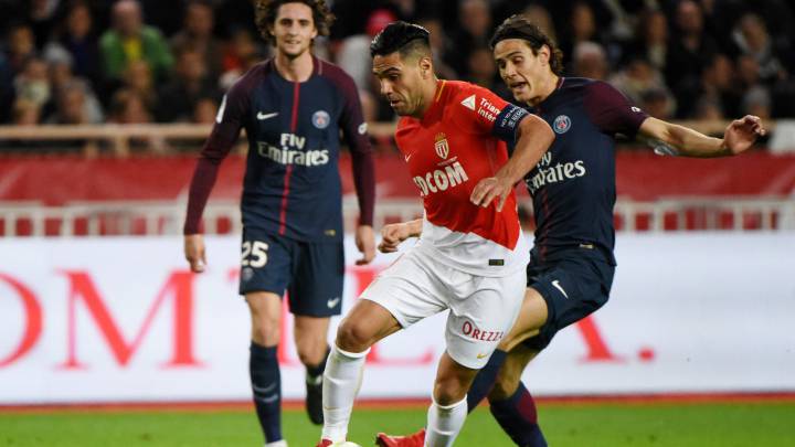 Falcao García está a un gol de igualar a Neymar en la tabla de goleadores de la Ligue 1