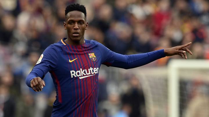 Yerry Mina se iría cedido del Barcelona la próxima temporada