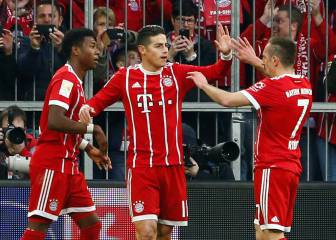 James, en la lucha por ser el mejor asistidor de Bundesliga