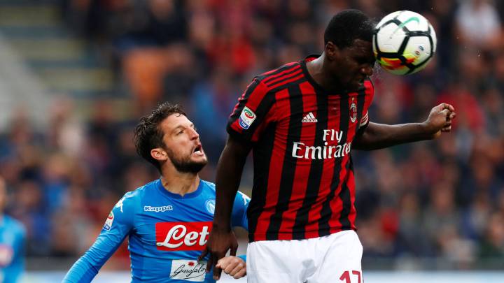 Cristian Zapata regresa a la titular de Milan tras la lesión de Romagnoli