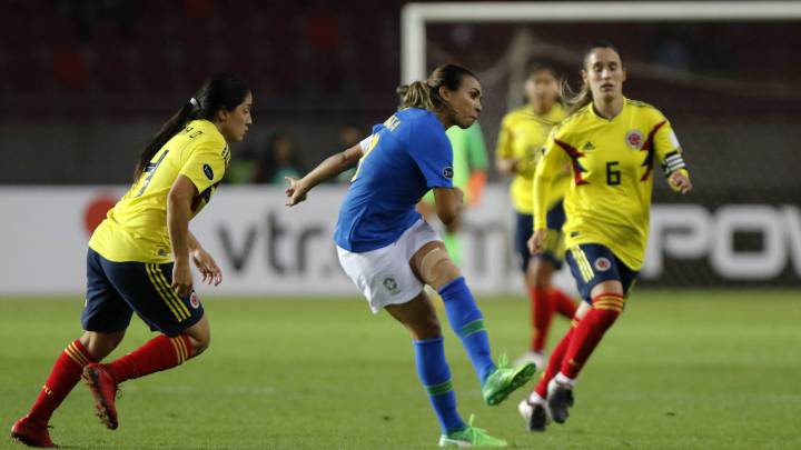 Colombia vs. Brasil en vivo por la Copa América Femenina