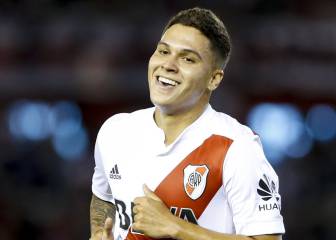 Quintero paso a paso en River: minutos, competencia y gol