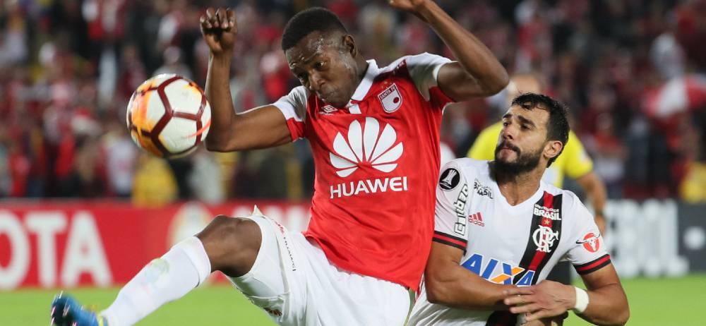 Santa Fe se enreda en Bogotá y empata con Flamengo