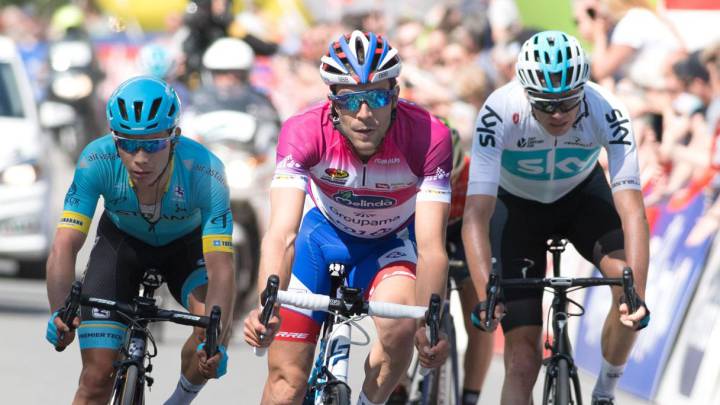 Chris Froome está en la lista de ciclistas que estarán en el Giro de Italia.