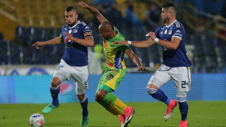 Millonarios enfrentó a Huila en El Campín en la fecha 18 de la Liga Águila I - 2018.