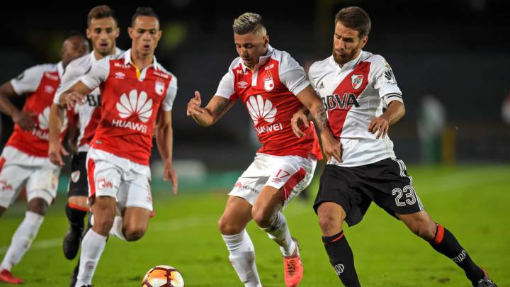 Independiente Santa Fe perdió 1-0 con River Plate en la fecha 5 del grupo D