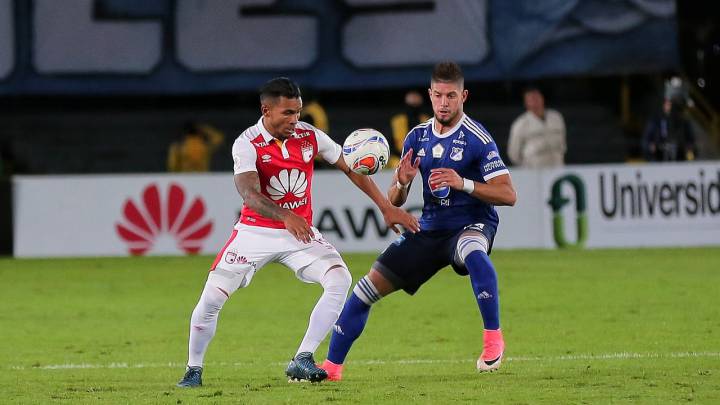 Millonarios quedó eliminado de la Liga Águila I - 2018 después de perder ante Independiente Santa Fe.