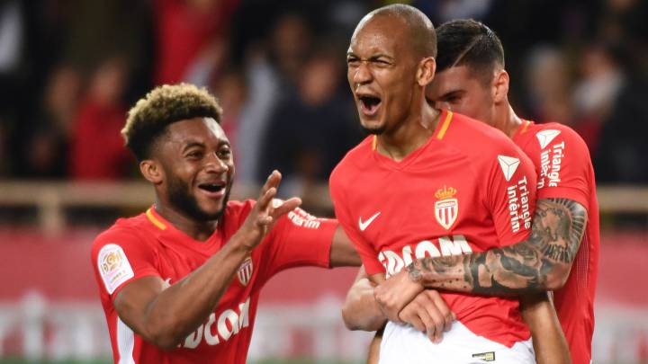Fabinho marcó de penalti el gol del triunfo para Mónaco