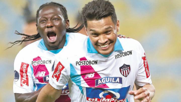 Teofilo Gutiérrez y Yimmy Chará buscarán llevar al Junior a octavos de final de la Libertadores. El otro objetivo de la fórmula del Junior es ir a Rusia