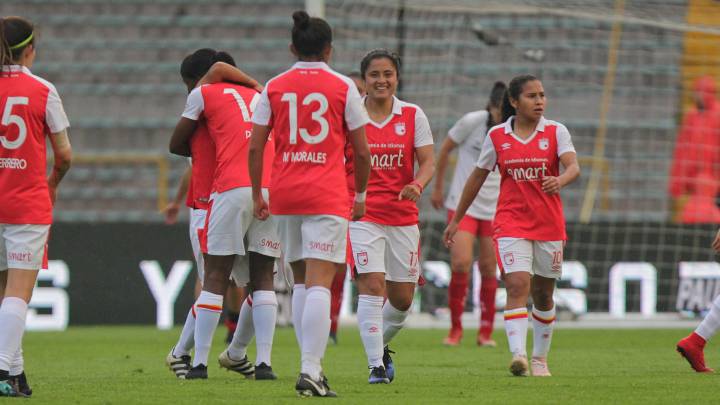 Atlético Nacional - Santa Fe, partido de ida de las semifinales de la Liga Águila Femenina se jugará en el estadio Metropolitano de Ditaires a partir de las 8:00 p.m.