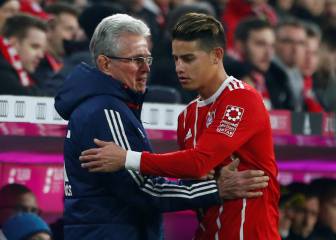 Lo que le deja Heynckes a James: Fútbol, gol y respaldo