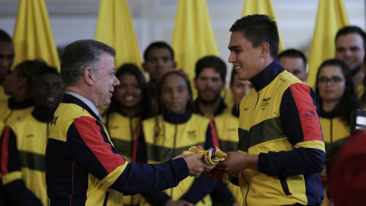 Fabián Puerta, el abanderado de Colombia en Suramericanos