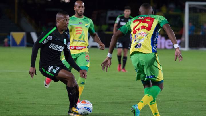 Resumen Atlético Huila - Atlético Nacional, partido de ida de las semifinales de la Liga Águila-I 2018, que se jugará en el estadio El Campín a las 7:45 p.m.