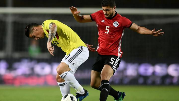 Sigue en vivo online el partido amistoso 2018, entre Colombia-Egipto en el estadio Atleti Azurri d’Italia, a partir de las 2:15 p.m., hora colombiana.
