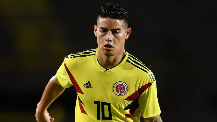 James Rodríguez, el mejor de la Selección Colombia en el empate sin goles ante Egipto