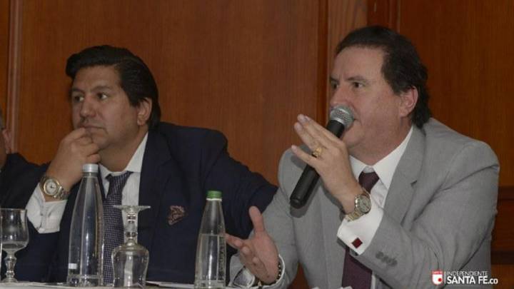 Juan Andrés Carreño fue elegido como nuevo presidente de Independiente Santa Fe en la asamblea del equipo bogotano