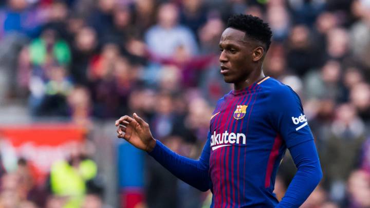 El futuro de Yerry Mina estaría lejos del Camp Nou