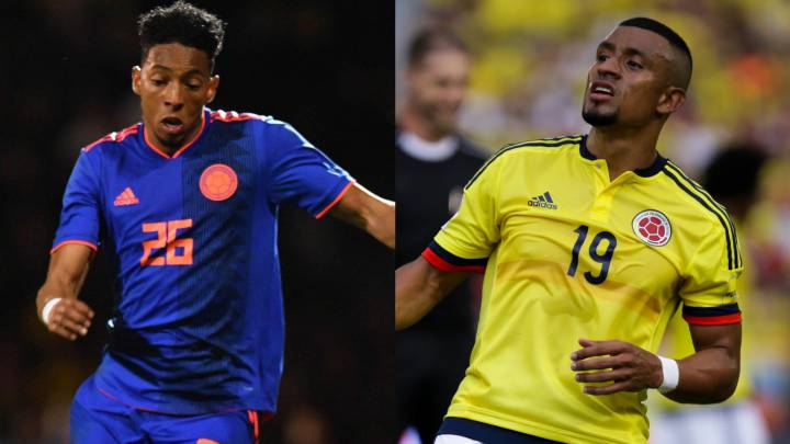 Johan Mojica y Farid Díaz serán el remplazo de Frank Fabra en la nómina titular de la Selección Colombia para el debut ante Japón en Rusia 2018