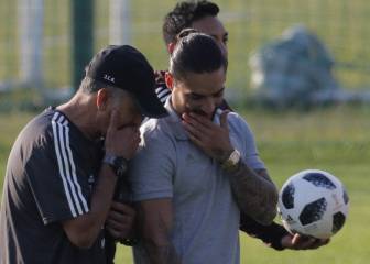 México recibe la visita de Maluma en el entrenamiento