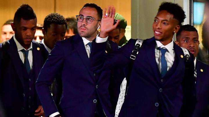 La Selección Colombia, encabezada por José Pékerman, aterrizó en Rusia para el Mundial. El equipo llegó en las horas de la noche a Kazán desde Milán, Italia