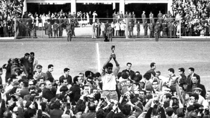 La Selección Colombia jugó uno de los partidos inaugurales del Mundial de Chile 1962