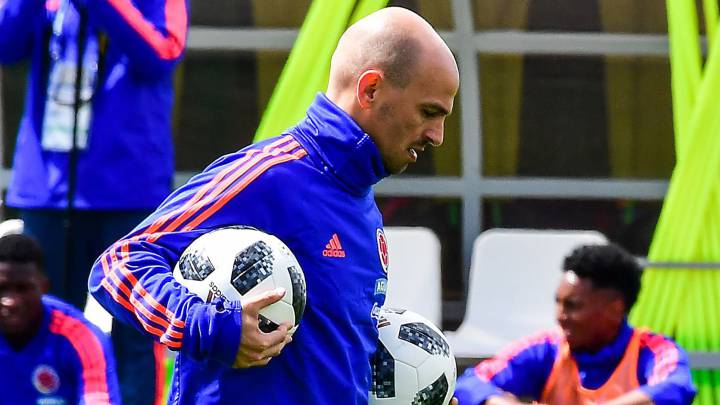 Abel aguilar y Wilmar Barrios hablan de la importancia de Esteban Cambiasso en la Selección Colombia que debutará el próximo 19 de junio en el Mundial 2018