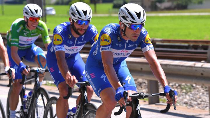 Fernando Gaviria llegó segundo en la etapa 8 de la Vuelta a Suiza