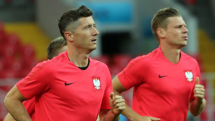 Previa del partido entre Polonia y Senegal por el grupo H de Rusia 2018. Los dos rivales de Colombia se enfrentan con Lewandowski y Sané como referentes.
