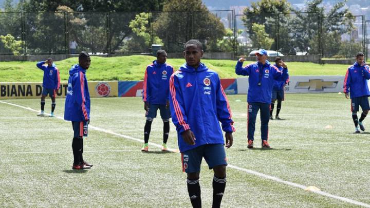 Selección Colombia Sub. 21 que jugará los Centroamericanos y del Caribe 2018