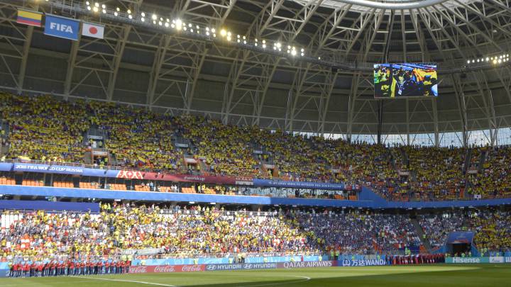 Hinchas de Colombia serán sancionados si siguen con malos comportamientos en Rusia