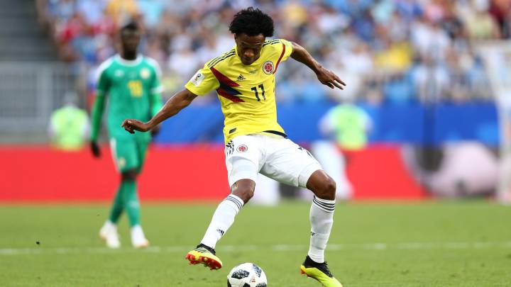 Juan Guillermo Cuadrado y Luis Fernando Muriel, claves por los costados para el partido de la Selección Colombia ante Inglaterra