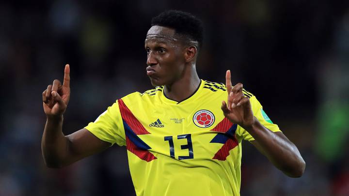 Yerry Mina iguala a los defensas más goleadores en una Copa del Mundo
