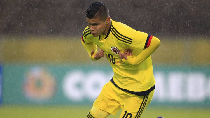 Juan Camilo 'Cucho' Hernández en la Selección Colombia