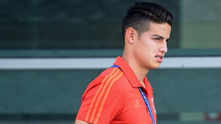 James Rodríguez continúa su recuperación en Madrid
