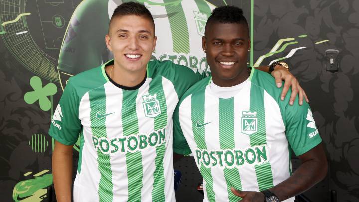 Atlético Nacional presentó a Carlos Rivas y a Juan Pablo Ramírez como sus refuerzos. El equipo espera la llegada de un nuevo delantero de área