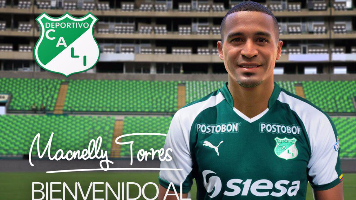 Macnelly Torres, nuevo jugador del Deportivo Cali