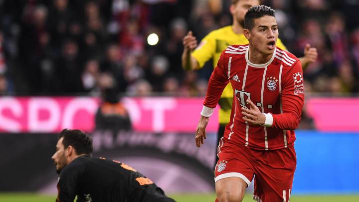 James Rodríguez figura en la primera temporada en el Bayern quiere repetir o mejorar lo hecho en su primer año en su segunda temporada