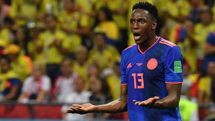 Yertry Mina fue destacado por la FIFA como uno de los cinco jugadores sorpresa del Mundial de Rusia 2018. El defensor marcó 3 goles con Selección Colombia