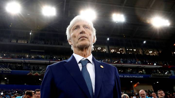 José Pékerman, técnico de Colombia