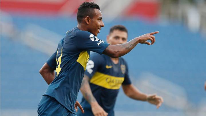 Sebastián Villa marca en su debut con Boca Juniors en amistoso ante el Deportivo Independiente Medellín en el FAU Stadium en Boca Ratón, Florida